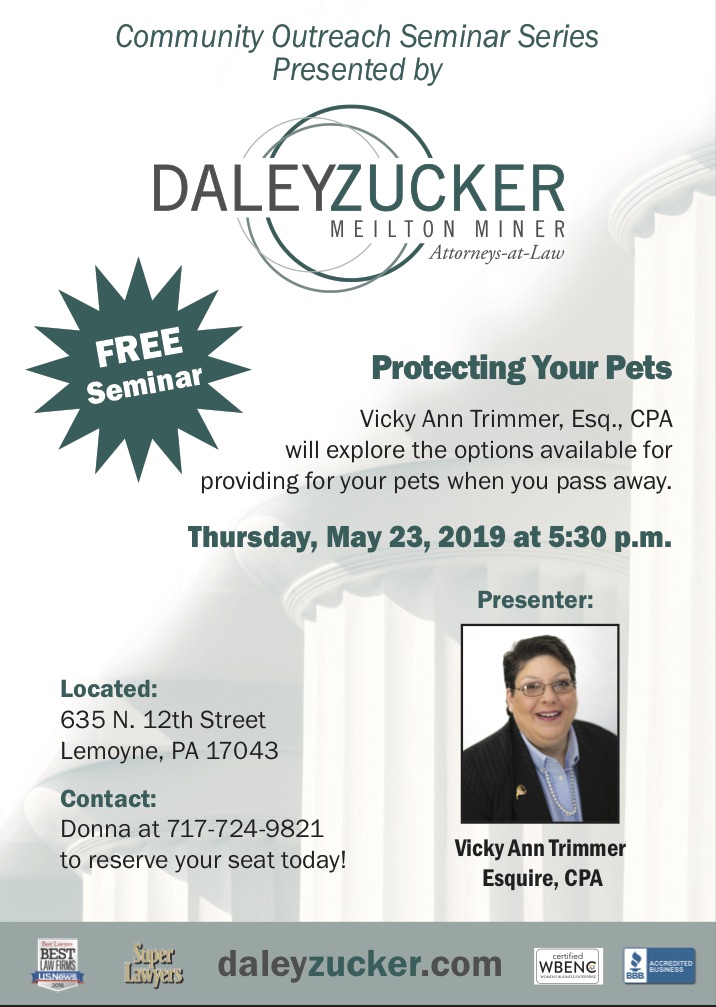 Protecting Your Pets Seminar